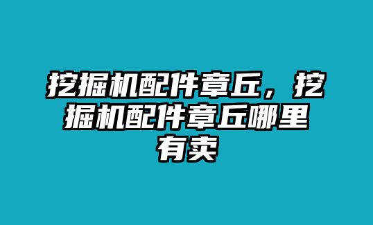 挖掘機配件章丘，挖掘機配件章丘哪里有賣