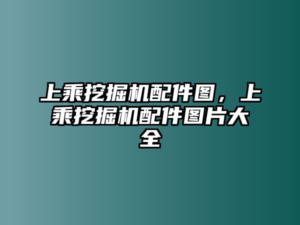 上乘挖掘機(jī)配件圖，上乘挖掘機(jī)配件圖片大全