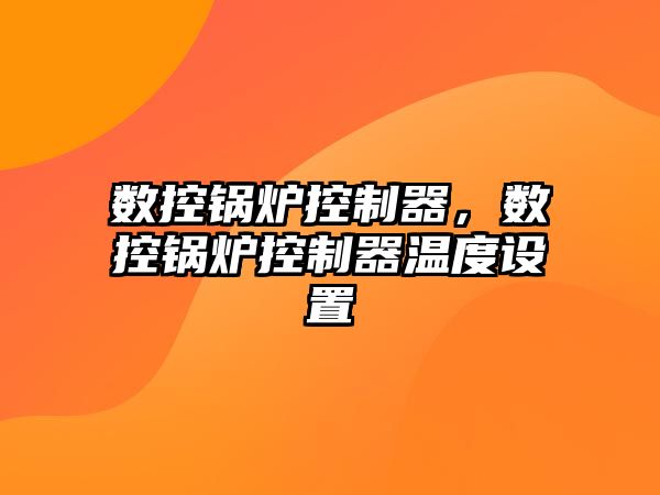 數控鍋爐控制器，數控鍋爐控制器溫度設置