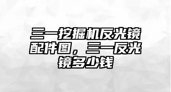 三一挖掘機(jī)反光鏡配件圖，三一反光鏡多少錢