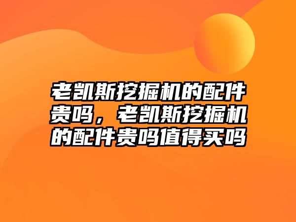 老凱斯挖掘機的配件貴嗎，老凱斯挖掘機的配件貴嗎值得買嗎