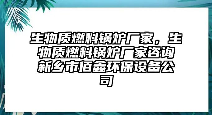 生物質(zhì)燃料鍋爐廠家，生物質(zhì)燃料鍋爐廠家咨詢新鄉(xiāng)市佰鑫環(huán)保設(shè)備公司