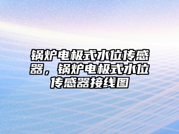 鍋爐電極式水位傳感器，鍋爐電極式水位傳感器接線圖