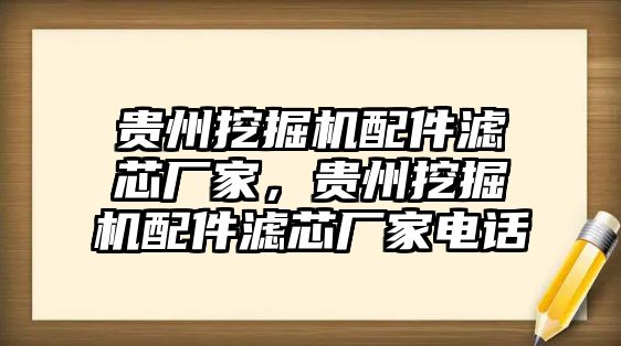 貴州挖掘機(jī)配件濾芯廠家，貴州挖掘機(jī)配件濾芯廠家電話