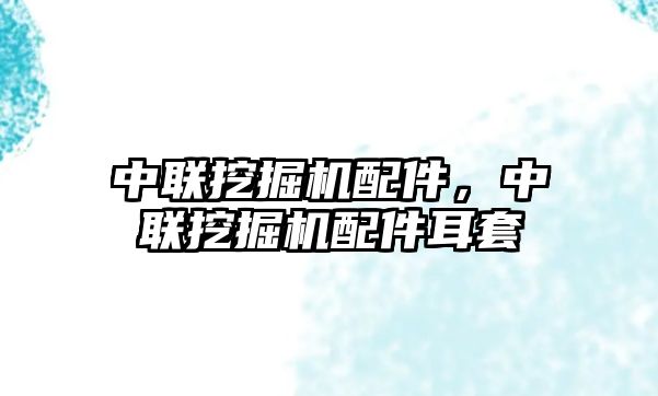 中聯(lián)挖掘機配件，中聯(lián)挖掘機配件耳套