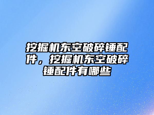 挖掘機東空破碎錘配件，挖掘機東空破碎錘配件有哪些