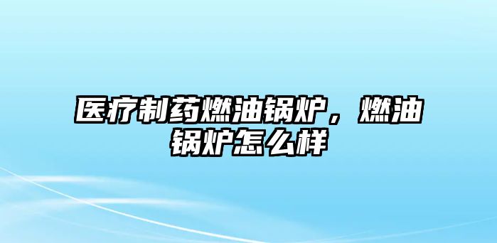 醫(yī)療制藥燃油鍋爐，燃油鍋爐怎么樣