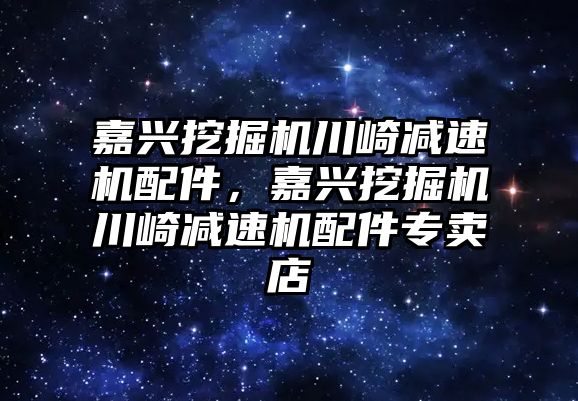 嘉興挖掘機川崎減速機配件，嘉興挖掘機川崎減速機配件專賣店