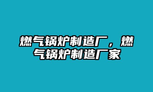 燃?xì)忮仩t制造廠，燃?xì)忮仩t制造廠家