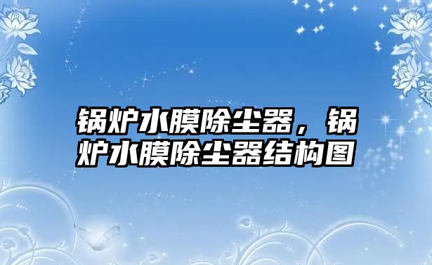 鍋爐水膜除塵器，鍋爐水膜除塵器結(jié)構(gòu)圖