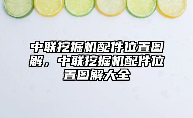 中聯(lián)挖掘機(jī)配件位置圖解，中聯(lián)挖掘機(jī)配件位置圖解大全