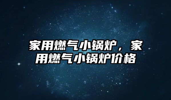 家用燃氣小鍋爐，家用燃氣小鍋爐價格