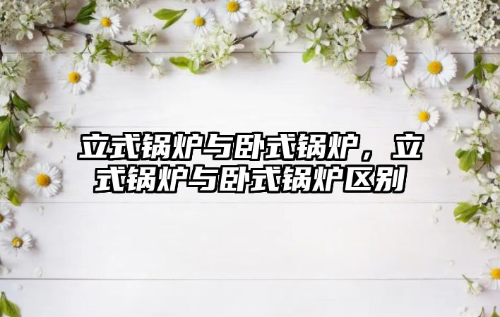 立式鍋爐與臥式鍋爐，立式鍋爐與臥式鍋爐區(qū)別