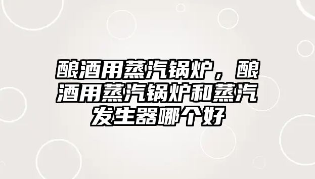 釀酒用蒸汽鍋爐，釀酒用蒸汽鍋爐和蒸汽發(fā)生器哪個(gè)好