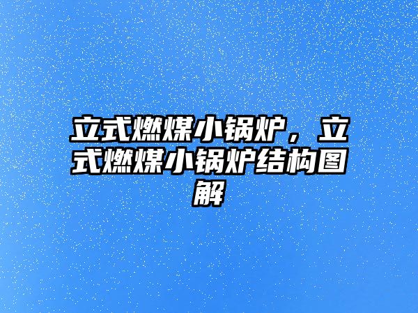 立式燃煤小鍋爐，立式燃煤小鍋爐結(jié)構(gòu)圖解