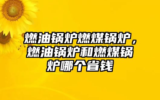 燃油鍋爐燃煤鍋爐，燃油鍋爐和燃煤鍋爐哪個省錢