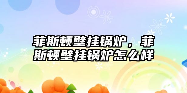 菲斯頓壁掛鍋爐，菲斯頓壁掛鍋爐怎么樣