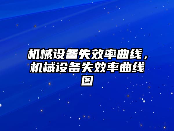 機械設備失效率曲線，機械設備失效率曲線圖