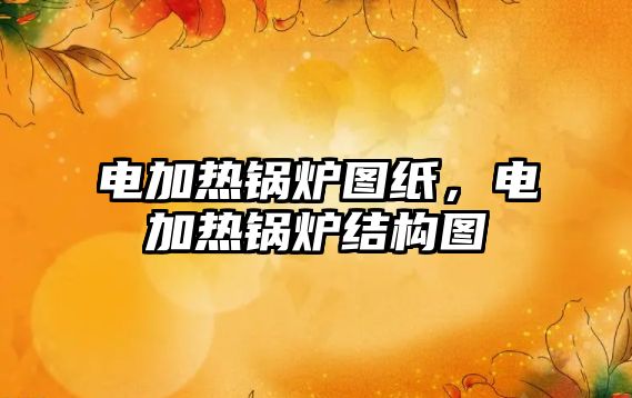 電加熱鍋爐圖紙，電加熱鍋爐結(jié)構(gòu)圖