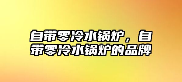 自帶零冷水鍋爐，自帶零冷水鍋爐的品牌