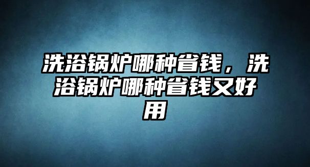 洗浴鍋爐哪種省錢(qián)，洗浴鍋爐哪種省錢(qián)又好用