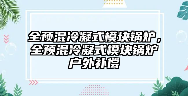 全預混冷凝式模塊鍋爐，全預混冷凝式模塊鍋爐戶外補償