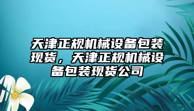 天津正規(guī)機械設(shè)備包裝現(xiàn)貨，天津正規(guī)機械設(shè)備包裝現(xiàn)貨公司