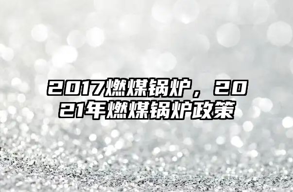 2017燃煤鍋爐，2021年燃煤鍋爐政策