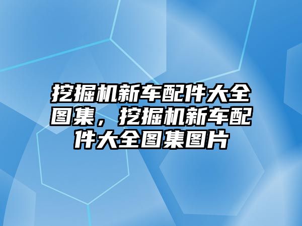 挖掘機(jī)新車配件大全圖集，挖掘機(jī)新車配件大全圖集圖片