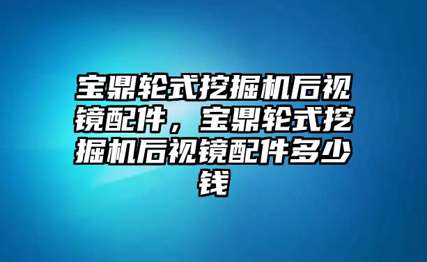 寶鼎輪式挖掘機(jī)后視鏡配件，寶鼎輪式挖掘機(jī)后視鏡配件多少錢