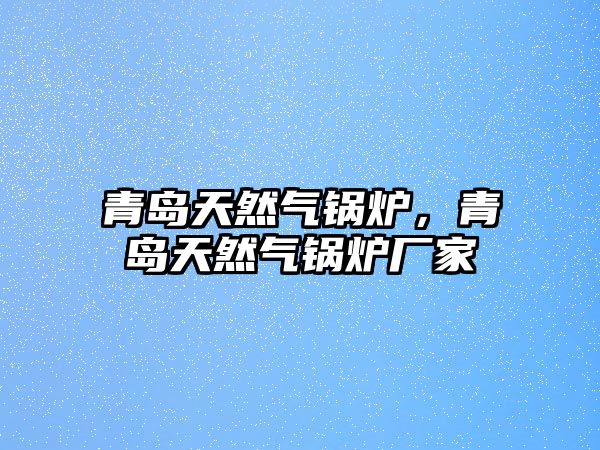 青島天然氣鍋爐，青島天然氣鍋爐廠家