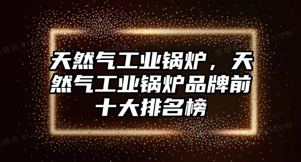 天然氣工業(yè)鍋爐，天然氣工業(yè)鍋爐品牌前十大排名榜