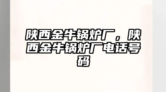 陜西金牛鍋爐廠，陜西金牛鍋爐廠電話號碼