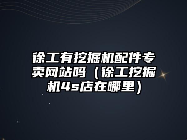 徐工有挖掘機配件專賣網(wǎng)站嗎（徐工挖掘機4s店在哪里）