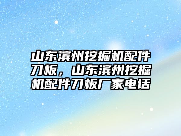 山東濱州挖掘機(jī)配件刀板，山東濱州挖掘機(jī)配件刀板廠家電話