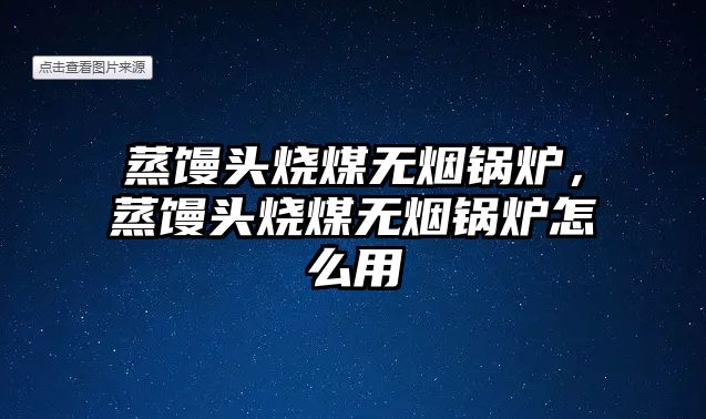 蒸饅頭燒煤無煙鍋爐，蒸饅頭燒煤無煙鍋爐怎么用