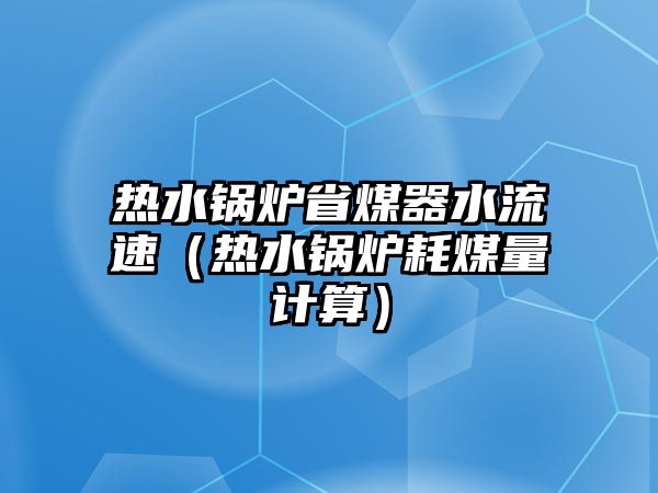 熱水鍋爐省煤器水流速（熱水鍋爐耗煤量計算）