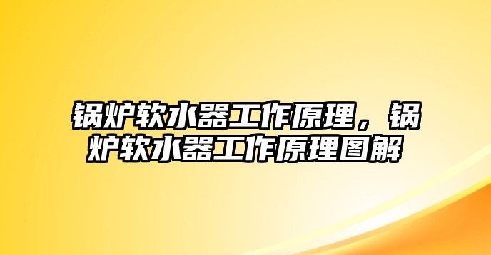 鍋爐軟水器工作原理，鍋爐軟水器工作原理圖解