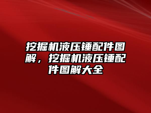 挖掘機(jī)液壓錘配件圖解，挖掘機(jī)液壓錘配件圖解大全