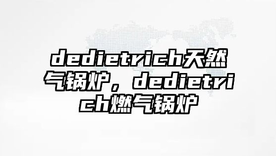 dedietrich天然氣鍋爐，dedietrich燃?xì)忮仩t