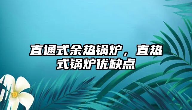 直通式余熱鍋爐，直熱式鍋爐優(yōu)缺點(diǎn)