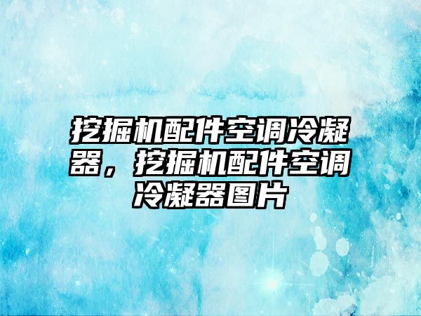 挖掘機(jī)配件空調(diào)冷凝器，挖掘機(jī)配件空調(diào)冷凝器圖片