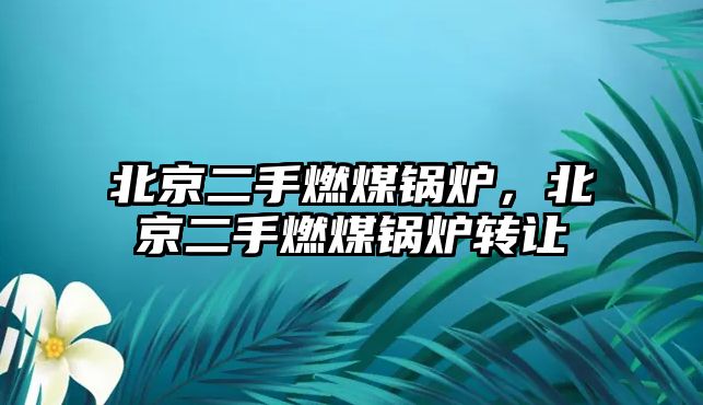 北京二手燃煤鍋爐，北京二手燃煤鍋爐轉(zhuǎn)讓