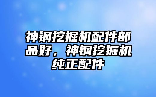 神鋼挖掘機配件部品好，神鋼挖掘機純正配件