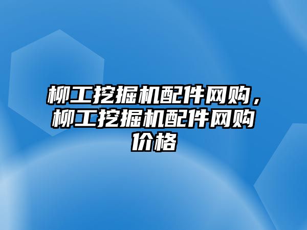 柳工挖掘機(jī)配件網(wǎng)購，柳工挖掘機(jī)配件網(wǎng)購價格