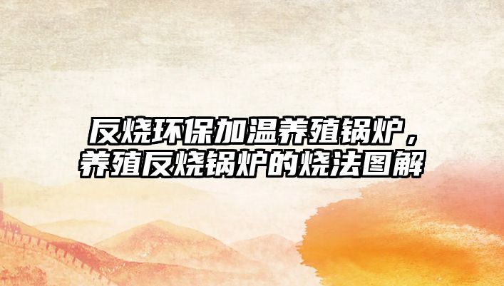 反燒環(huán)保加溫養(yǎng)殖鍋爐，養(yǎng)殖反燒鍋爐的燒法圖解