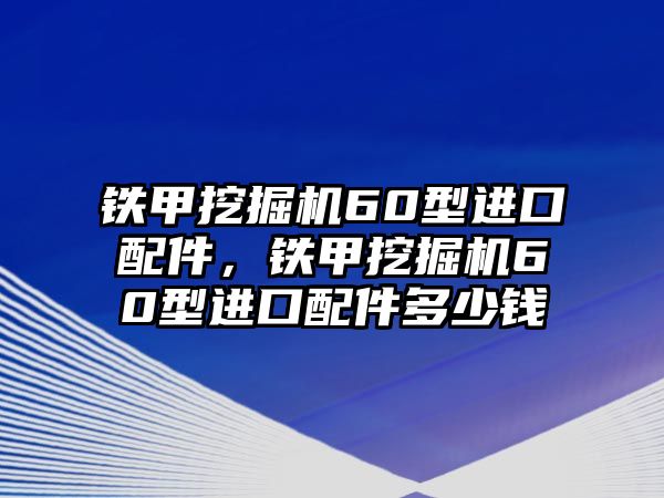 鐵甲挖掘機(jī)60型進(jìn)口配件，鐵甲挖掘機(jī)60型進(jìn)口配件多少錢