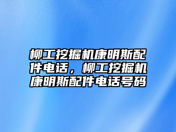 柳工挖掘機(jī)康明斯配件電話，柳工挖掘機(jī)康明斯配件電話號碼