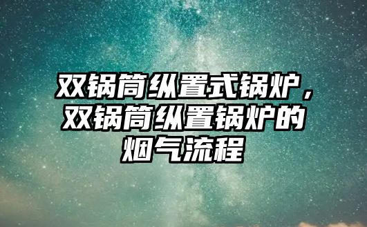 雙鍋筒縱置式鍋爐，雙鍋筒縱置鍋爐的煙氣流程