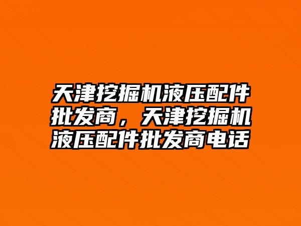 天津挖掘機液壓配件批發(fā)商，天津挖掘機液壓配件批發(fā)商電話